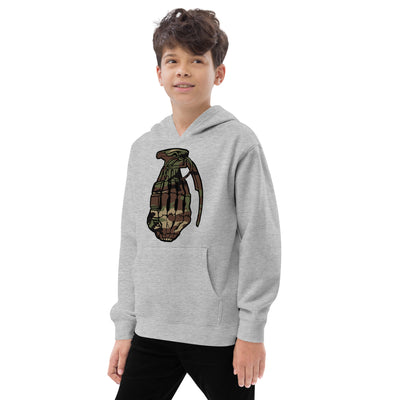Kids fleece hoodie Camo