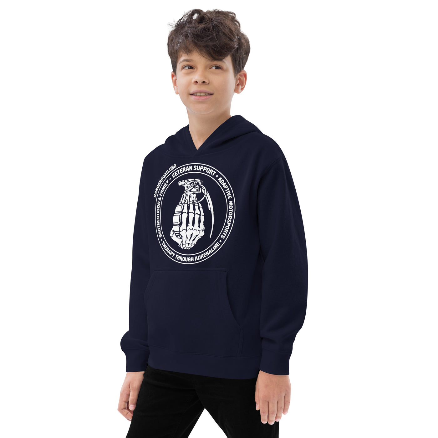 Kids fleece hoodie Motors