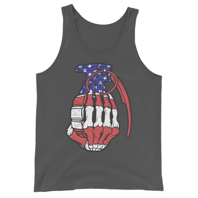 Unisex Tank Top Red White Blue