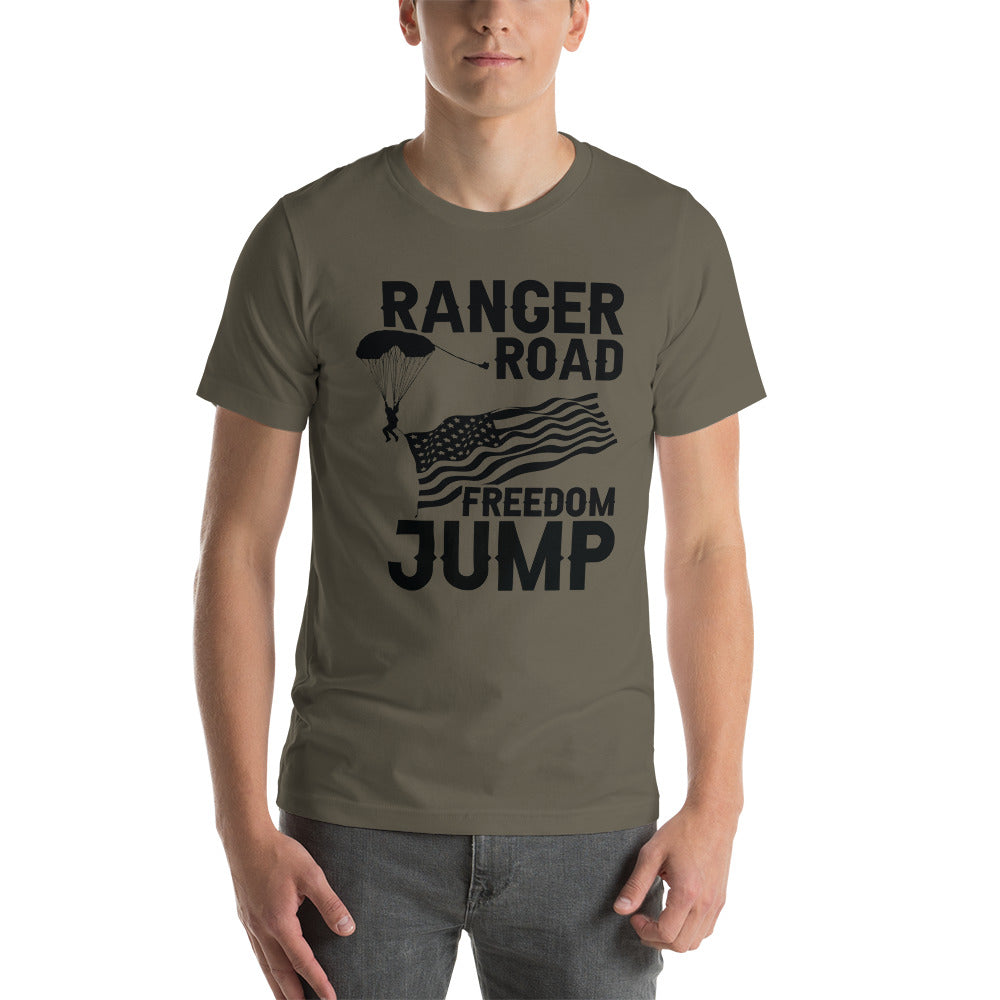 Unisex t-shirt Freedom Jump