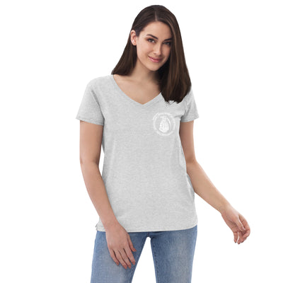 Women’s recycled v-neck t-shirt Motors